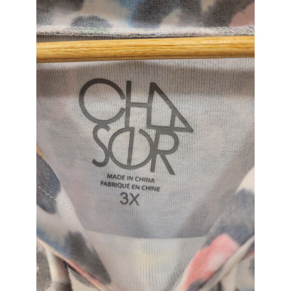 Chaser Painterly Leopard Hoodie - Picture 4 of 6